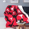 Colored Martial Arts Karate Microfiber Plush Throw Blanket, 80x60 inches,