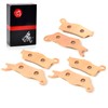 Front & Rear Sintered Brake Pads Kit Compatible with Can