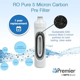 Watts Premier WP105351 RO Pure/Pure Plus Carbon Pre-Filter
