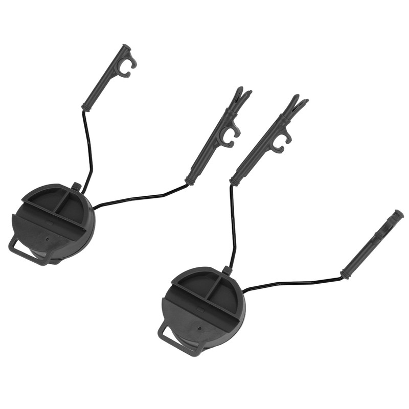 2PCS Headset Helmet Adapter Nylon Helmet Arc Rail Suspension Headset