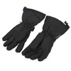 One Pair Heated Gloves Unisex Black XL 3 Gears Temperature