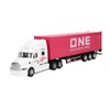 Container Truck Model 1:48 Vivid Exquisite Beautiful Decorative Toy Ornament
