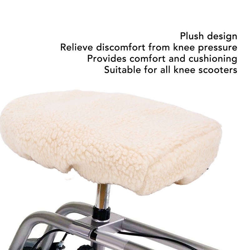 Knee Scooter Pad Cover Improves Comfort Universal Fit Knee Walker