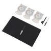 Hearing Amplifier Cleaning Kit Replacement Wax Filters Set with Cloth