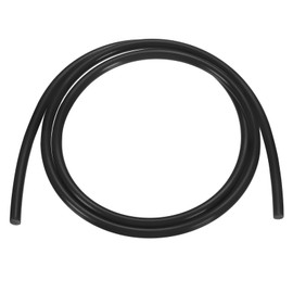 PATIKIL PE Tubing 5/32" ID x 1/4" OD (4mm x 6mm) 3.28ft (1m) Flexible Polyethylene Hose Tube for Reverse Osmosis System Water Filter Black
