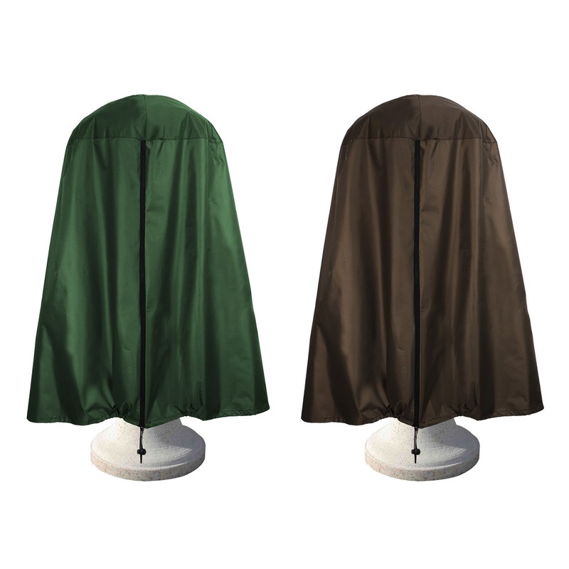 Garden Fountain Statue Protective Cover Silver Coated Oxford Cloth Waterproof