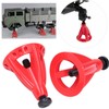 2pcs Metal 6T Jack Stand Adjustable Height Simulation Lifting for
