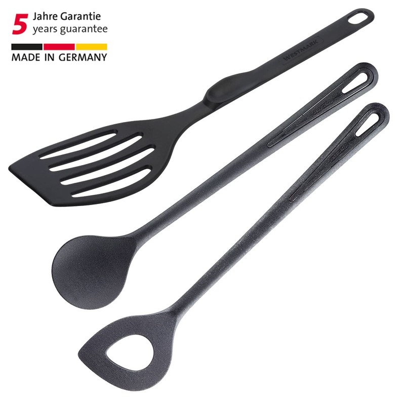 Westmark Cooking Set 3 Pieces: 1 Spatula, 1 Mixing Spoon,