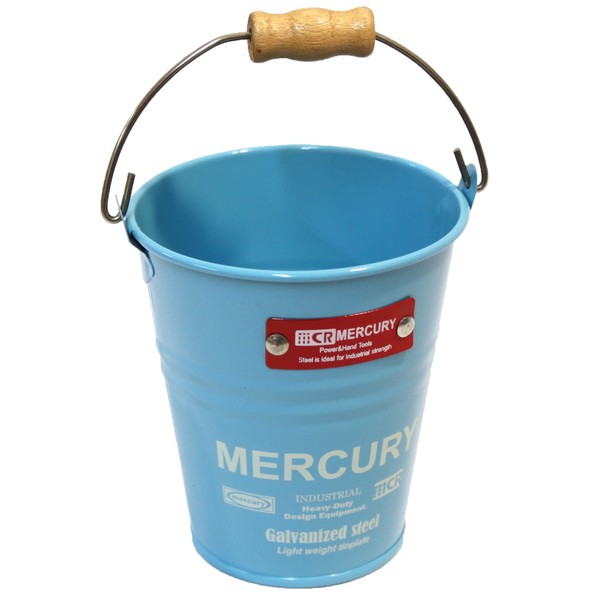 Mercury MEBUMBBL Tin Mini Bucket Blue [Authorized Dealer]