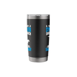 Synchronized Swimming Everyone Talking Sport Synchro Swimmer Stainless Steel Insulated Tumbler