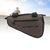 Bike Triangle Frame Bag Multipurpose Waterproof TPU Double Sided Pockets