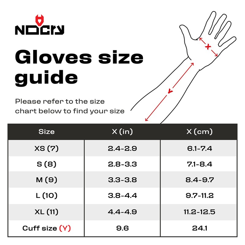 NoCry Leather Gardening Gloves for Men and Women - Thorn