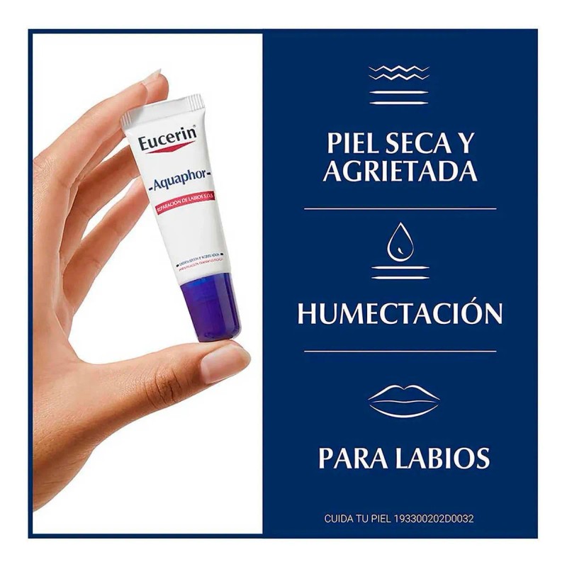 Kit Eucerin 2 Aquaphor Reparación De Labios 10ml