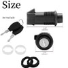 2 Keys Saddlebag Lock Set,Universal RS Lock Set, Hard Bag