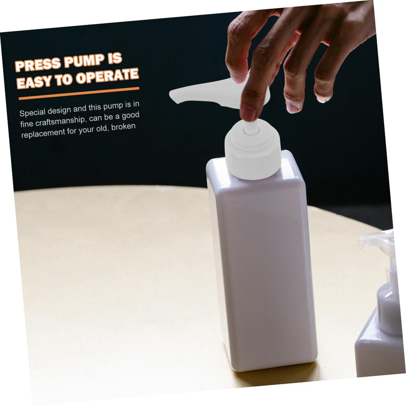 GLEAVI 2pcs Practical Shampoo Bottle Pumps Conditioner Pumps Lotion Dispenser