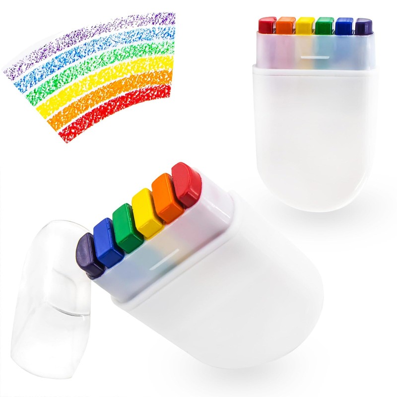 2 Pack Pride Face Paint Rainbow Crayons Face Paint for