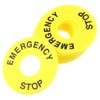POPETPOP Emergency Stop Warning Circle: 10Pcs Emergency Stop Button -