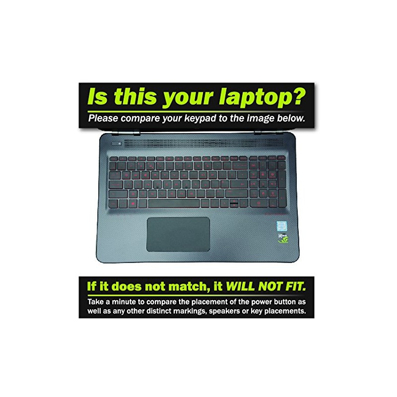 MightySkins Skin Compatible with HP OMEN Laptop 17t (2016) wrap