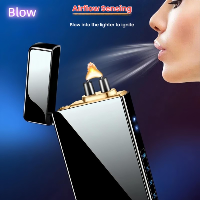 NINSI Smart Electric Lighter, High Power Pulse Plasma Arc Lighter