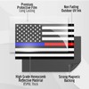 2PC Reflective Red and Blue Line Magnet for Car Truck