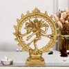 Brass Figure Nataraja 17 cm high Natraj Dancing Shiva Hindu