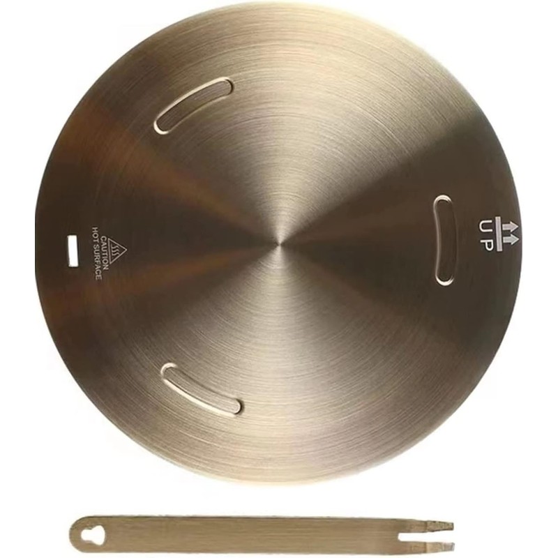 Heat Diffuser Plate, Stainless steel with aluminum interlayer Induction Adapter