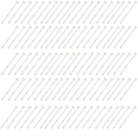 100pcs 0.25ml Mini Powder Scoops Plastic Measuring Spoons Long Handle Tiny Measuring Spoons For Cosmetics Medicines Seasoning