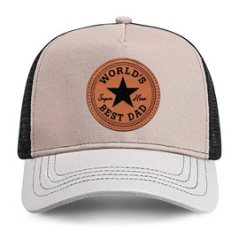 IORTY RTTY Dad Gifts from Daughter Son Dad Hat for Men Fathers Day Christmas Birthday Gifts Mens Hat for Dad from Kids Mens Trucker Hat Nude