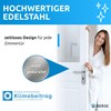 lockzz Door Handle Set Nuremberg Stainless Steel Matt Brushed -