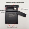 Wireless Numeric Keypad, 2.4GHz Portable Number Pad with USB Receiver,