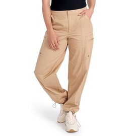 Seven7 Women's Misses Parachute Jogger, Khaki