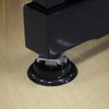 Piano Foot Pads Set Caster Cups Accessories 4pcs Round ABS