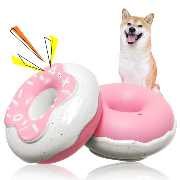 Dog Chew Toys for Aggressive Chewers,Indestructible Tough Squeaky Mental Stimulation