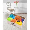 Morezi Large dog toy bin puppy shallow toy baskets dog