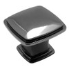 Cosmas® 4391BN Black Nickel Modern Cabinet Hardware Knob - 1-1/4" Inch Square
