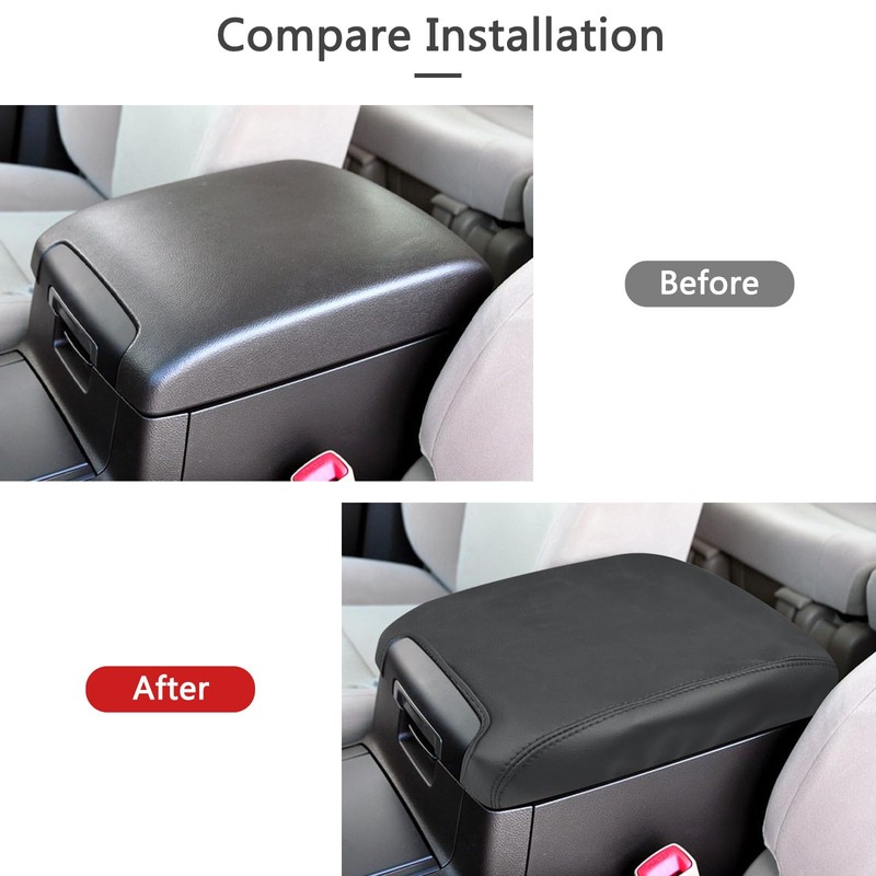 Bilisin Center Console Cover Compatible with Toyota Land Cruiser 2007-2014