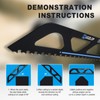 MUOZLOP 12 inch Masonry Reciprocating Saw Blades,2TPI Carbide Blade Strong