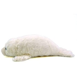 Carolata Sesame Seal Plush Animal (Nesoberi Series) 6.7 x 3.5 x 11.0 inches (17 x 9 x 28 cm)