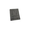 UNITRAILER Rubber Mud Flaps 187/205mm Set of 2