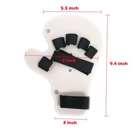 Finger Orthotics Board, Stroke Hemiplegia Hand Separator Brace Support Training Immobilization Device