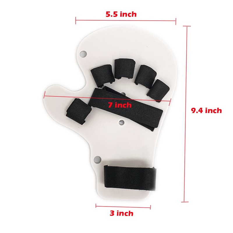 Finger Orthotics Board, Stroke Hemiplegia Hand Separator Brace Support Training