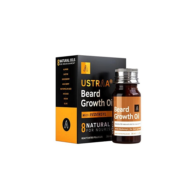 Glamorous Hub - Ustraa Aceite crecimiento de la barba -