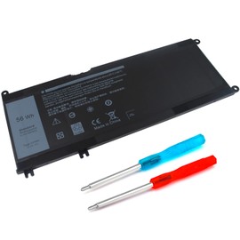 56WH 33YDH Laptop Battery for Dell Inspiron 17 7000 Series 7779 7778 7786 7773 2-in-1 15 7577 G3 3579 3779 G5 5587 G7 7588 Latitude 13 3380 14 3490 3590 3580 3400 3500 451-BCDM PVHT1 P30E 81PF3 081PF3