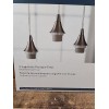 Style Selections 11.8-in Brushed Nickel Mini Pendant