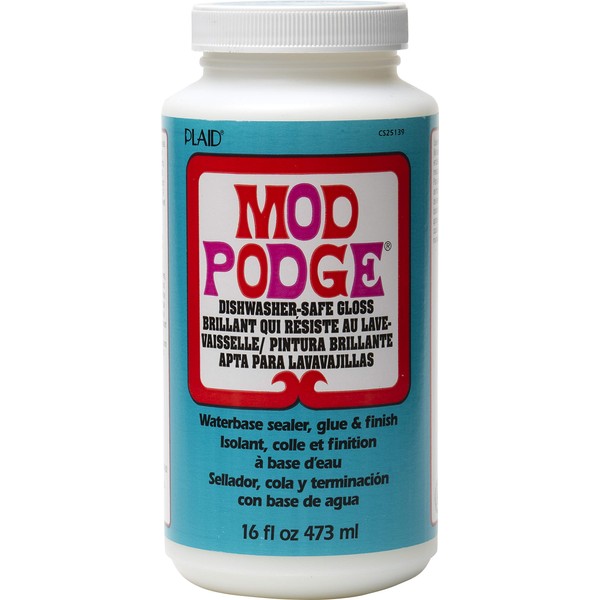 MOD PODGE Sellador, Pegamento y Terminación a Base de Agua