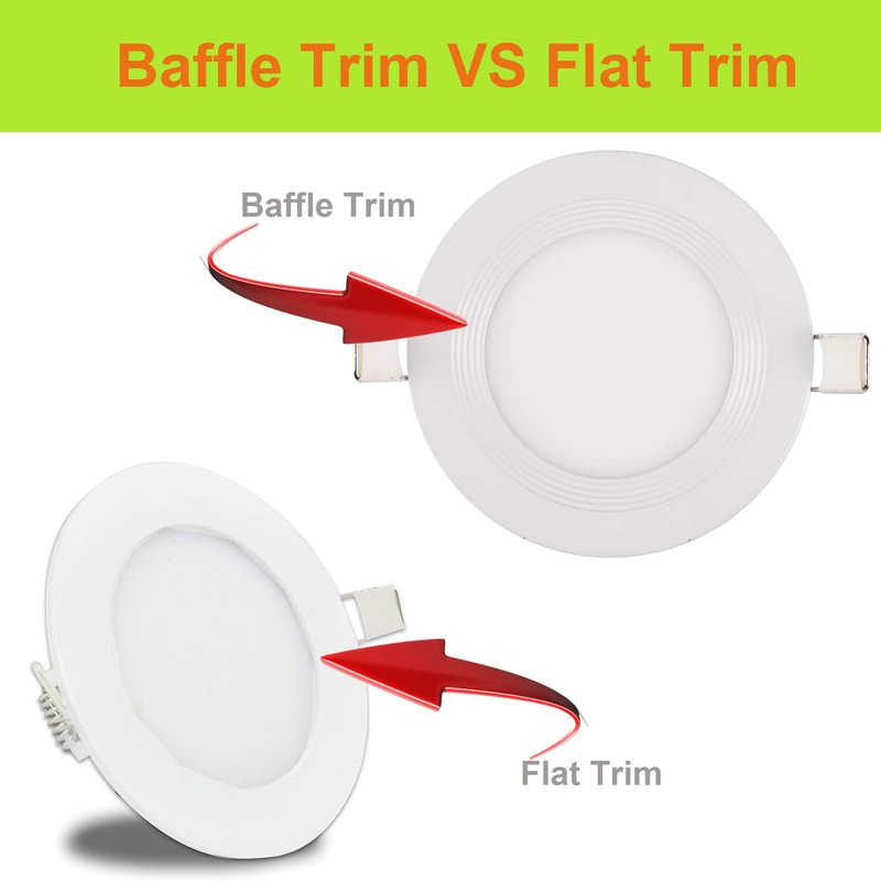 Facon 3 Inch LED RV Puck Light, 6Packs Full Aluminum