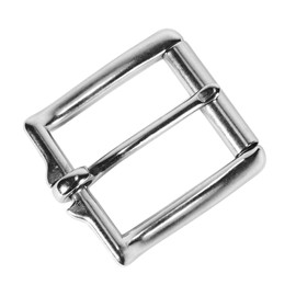 VP Leather Belt Buckle Elegant Stainless-Steel Nickel Free 100-Year Warranty (Stainless-Steel, 1-1/2")