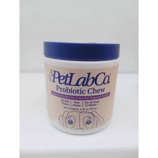 PetLab Co. Dog Probiotics – Pork Flavor – 30 Chews