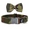Ultra Joys Dog Collar with Bowtie - Soft Comfortable Cotton