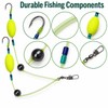 5 Packs Carp Fishing Hook Rig Set – Reverse Off-Bottom